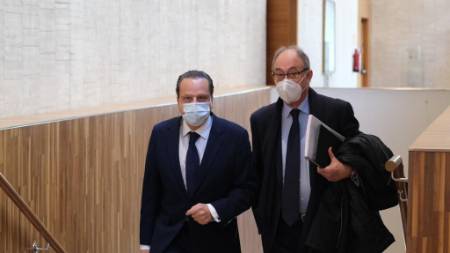 El consejero Jiménez y el presidente
